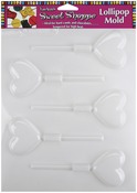 Heart Lollipop 5 Cavity - Sweet Shoppe Candy Molds