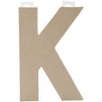 K - Paper-Mache Letter 8"X5.5"