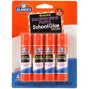 Elmer's Washable School Glue Stick - Purple 4/Pkg