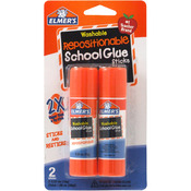 Elmer's Repositionable School Glue Sticks 2/Pkg