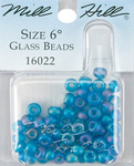 Frosted Opal Capri - Mill Hill Glass Beads Size 6/0 4mm 5.2 Grams/Pkg