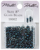 Midnight - Mill Hill Glass Beads Size 8/0 3mm 6.0 Grams/Pkg