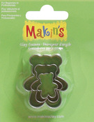 Teddy Bear - Makin's Clay Cutters 3/Pkg