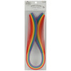Rainbow (6 Colors) - Quilling Paper Mixed Colors .125" 100/Pkg