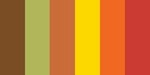 Autumn (6 Colors) - Quilling Paper Mixed Colors .125" 100/Pkg