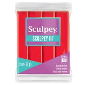 Red Hot Red - Sculpey III Polymer Clay 2oz