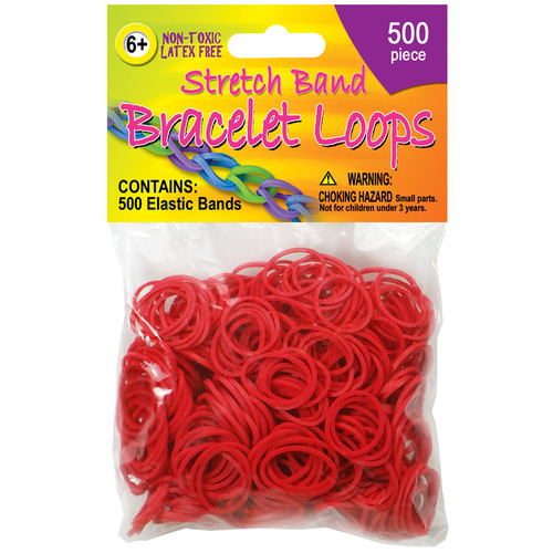 S'getti Strings Plastic Lacing 50yd Red