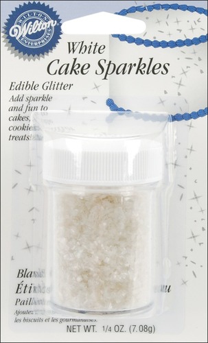 Wilton Cake Sparkles, White 