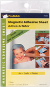 5"X8" 2/Pkg - ProMag Adhesive Magnetic Sheet