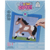 6"X6" Stitched In Yarn - Horse Learn To Sew Needlepoint Kit