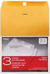 Heavy Kraft - Clasp Envelopes 10"X13" 3/Pkg