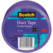 Violet-Purple - Scotch Solid Color Duct Tape 1.88:x20yd