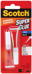.07oz - Scotch Super Glue Liquid 2/Pkg