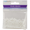5mm White 265/Pkg - Pearl Beads Value Pack
