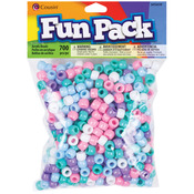 Pastel - Fun Pack Acrylic Pony Beads 700/Pkg
