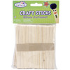 Natural 4.5" 100/Pkg - Craft Sticks