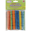 Colored 4.5" 100/Pkg - Craft Skill Sticks