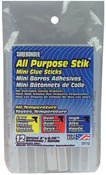 All Purpose Stik Mini Glue Sticks - 12/Pkg