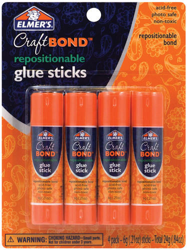Elmer's Glue Sticks - Glue All, 0.21 oz Sticks, Pkg of 2