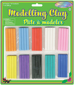10 Colors - Modeling Clay 200 Grams/Pkg