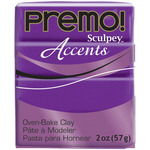 Purple Pearl - Premo Accents Sculpey Polymer Clay 2oz