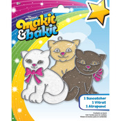 Kittens - Makit & Bakit Glittering Suncatcher Kits