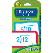 Division 0-12 52/Pkg - Flash Cards
