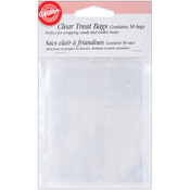 Clear 50/Pkg 3"X4" - Treat Bags
