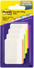 Assorted Neon Colors - Post-It Durable Filing Tabs 2"X1.5" 24/Pkg