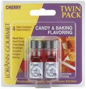 Cherry - Candy & Baking Flavoring .125oz Bottle 2/Pkg