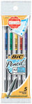 Assorted Color Barrels - Bic Mechanical Pencils .5mm 5/Pkg