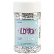 Silver - Glitter 4 Ounces