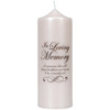 In Loving Memory - Candle Wrap Sticker Decal 3"X3.5"