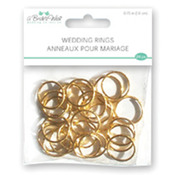 Gold Aluminum Wedding Rings