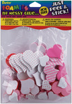 Valentine Hearts - Foam Stickers 90/Pkg