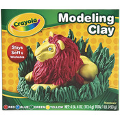 Crayola Modeling Clay 4oz 4/Pkg-