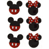 Disney Mickey & Minnie - Dress It Up Licensed Embellishments