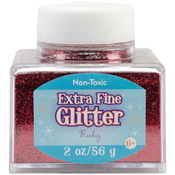Ruby - Extra Fine Glitter 2 Ounces