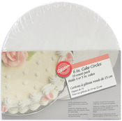 6" Circle 10/Pkg - Cake Boards