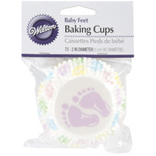Baby Feet 75/Pkg - Standard Baking Cups