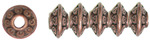 Copper Rondelle - Jewelry Basics Metal Beads 6mm 45/Pkg