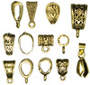 Gold Mixed Bail Pack - Jewelry Basics Metal Findings 13/Pkg