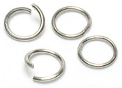 Silver Jump Rings 6mm - Jewelry Basics Metal Findings 300/Pkg