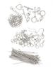 Silver Starter Pack - Jewelry Basics Metal Findings - Cousin