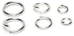 Silver Jump Rings 4mm, 6mm and 8mm - Jewelry Basics Metal Findings 120/Pkg