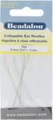 Fine - Collapsible Eye Needles 2.5" 4/Pkg