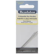Heavy - Collapsible Eye Needles 2.5" 4/Pkg