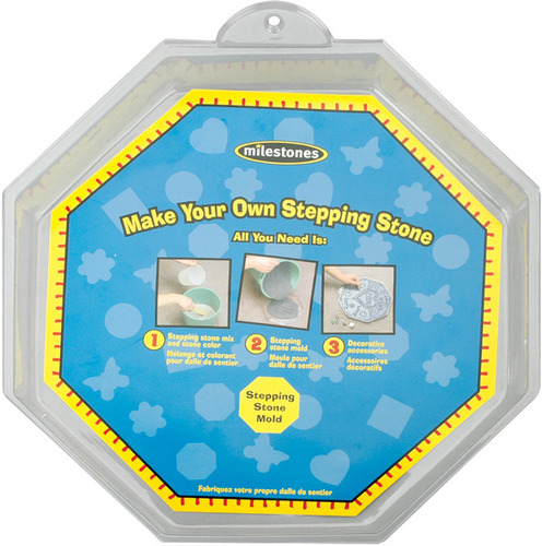 Made By Me Mix & Mold Stepping Stone Kit, Boys and Girls, Child, Ages 6+ 