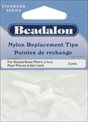.75" - Nylon Round Nose Pliers Replacement Tips 2/Pkg