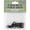 Black - Parachute Cord Jewelry Buckles 5mm 5/Pkg